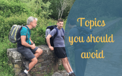 Topics you should avoid