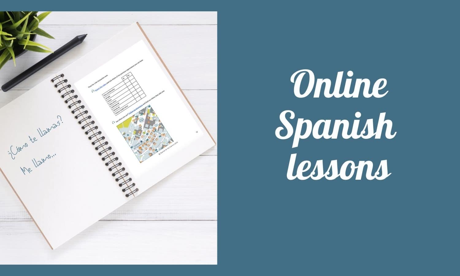 Online Spanish lessons