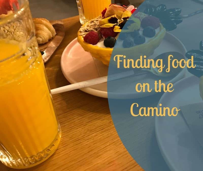 Finding food on the Camino