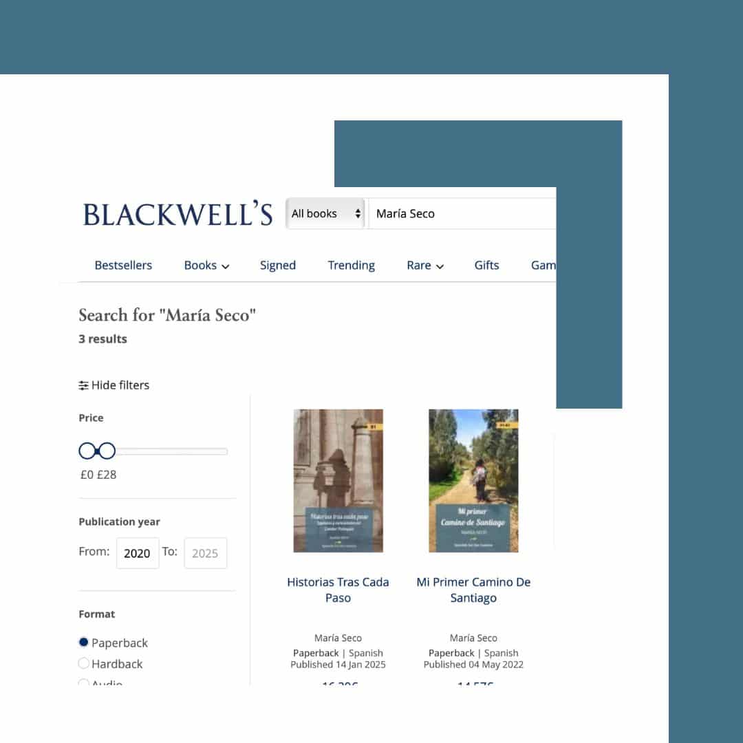 Mi primer Camino Blackwells