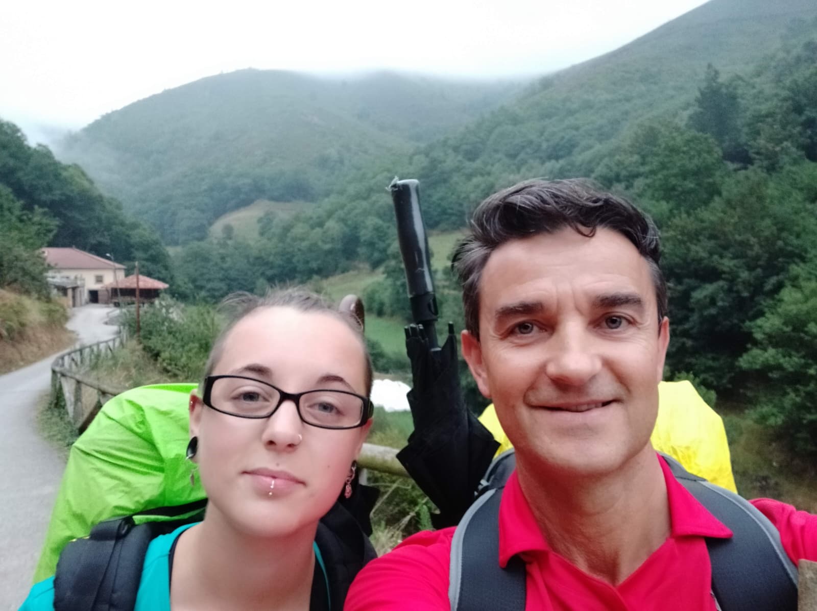 Sandra and Toni on the Camino